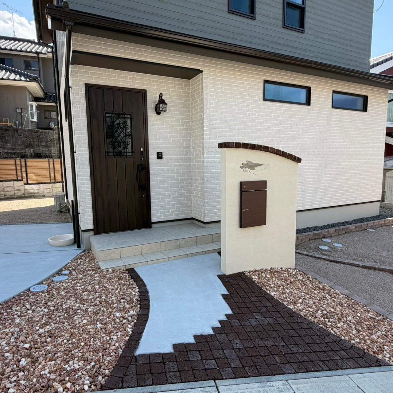 新築外構施工事例です！