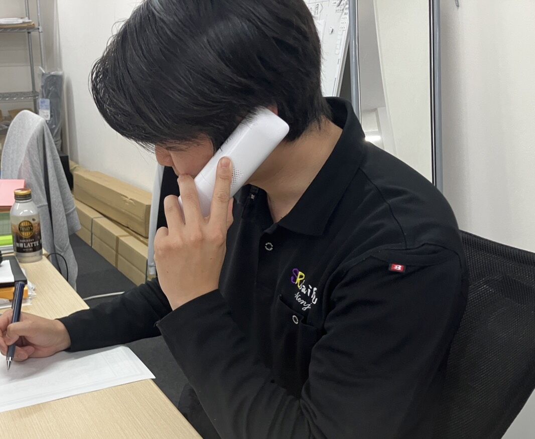 まずは外構工事のお問い合わせから受付