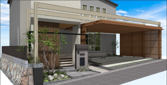 3Dパースを用いた具体的な設計提案